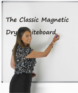 The Classic - Magnetic Drywipe Whiteboard